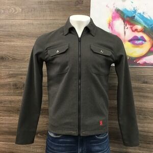 Chrome Industries Men's Utility Mobility Jacket Wool Feel Full Zip Size M